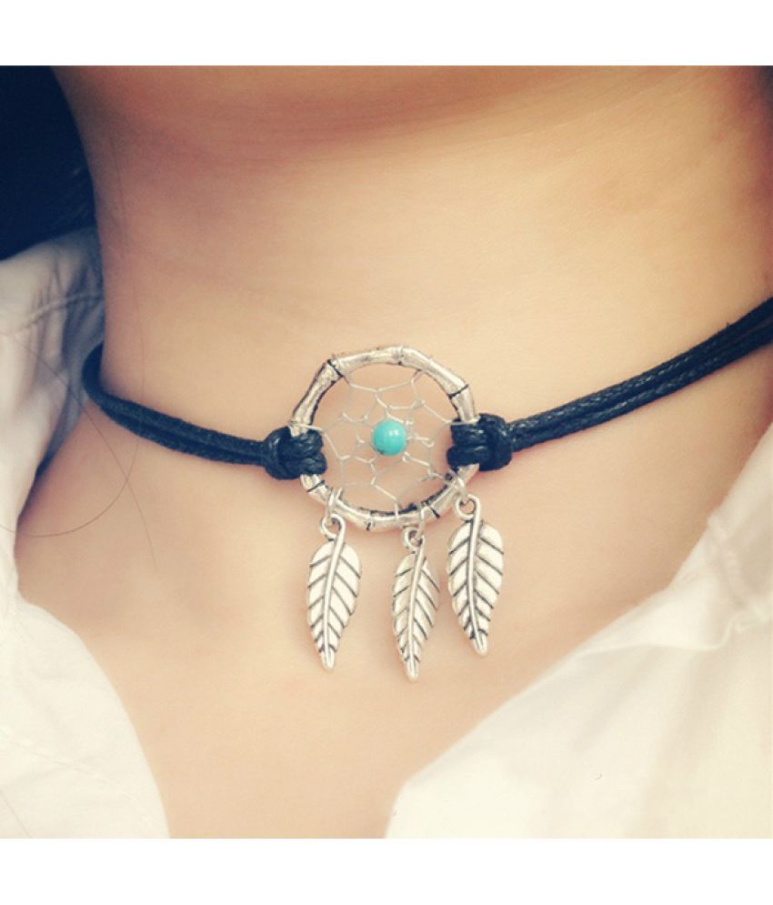 dream catcher choker necklace