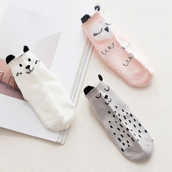 Xmas Baby Anti-slip Socks Boy Girl Cartoon Cotton NewBorn Infant Toddler Socks