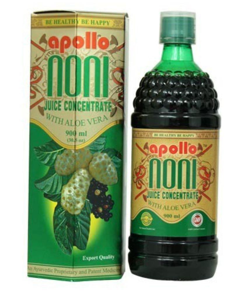 Apollo Noni Juice Concentrate Health Drink Liquid 900 ml Fruit Punch