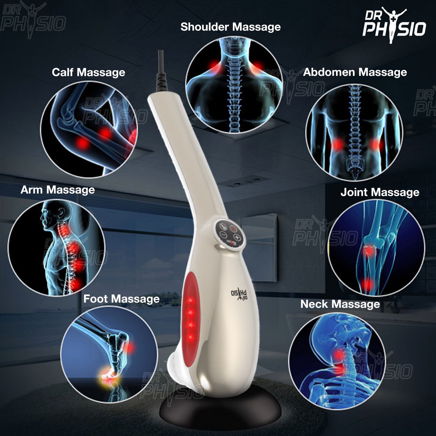 DrPhysio (USA) Active Hammer Body Massager with Vibration Buy DrPhysio