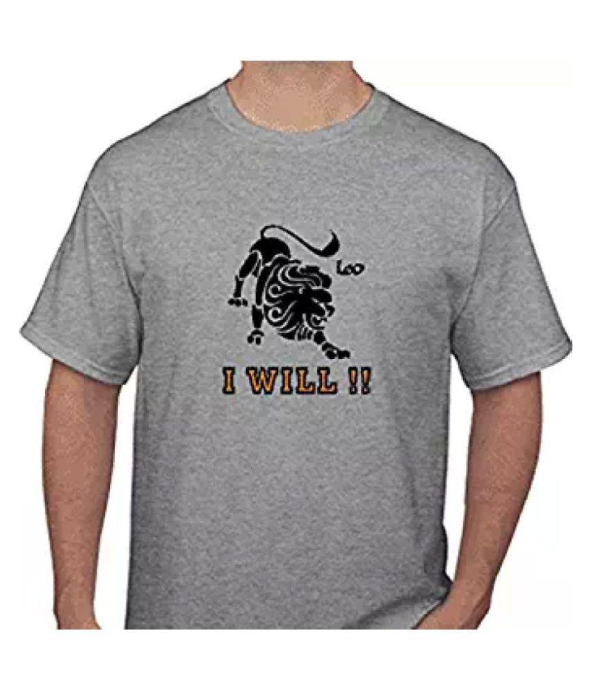 grey tshirt for men