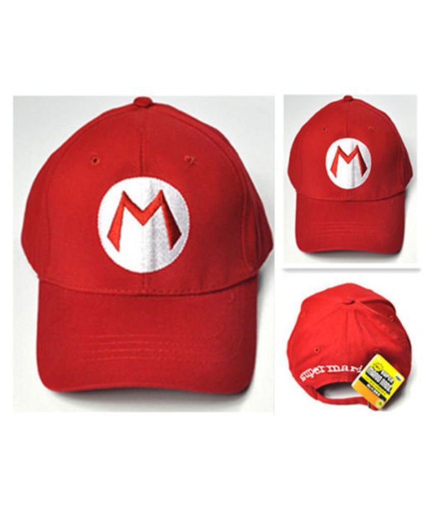 Hot Sell Adult Kids Costume Hat Anime Cosplay Red Mario Cap: Buy Online at  Low Price in India - Snapdeal