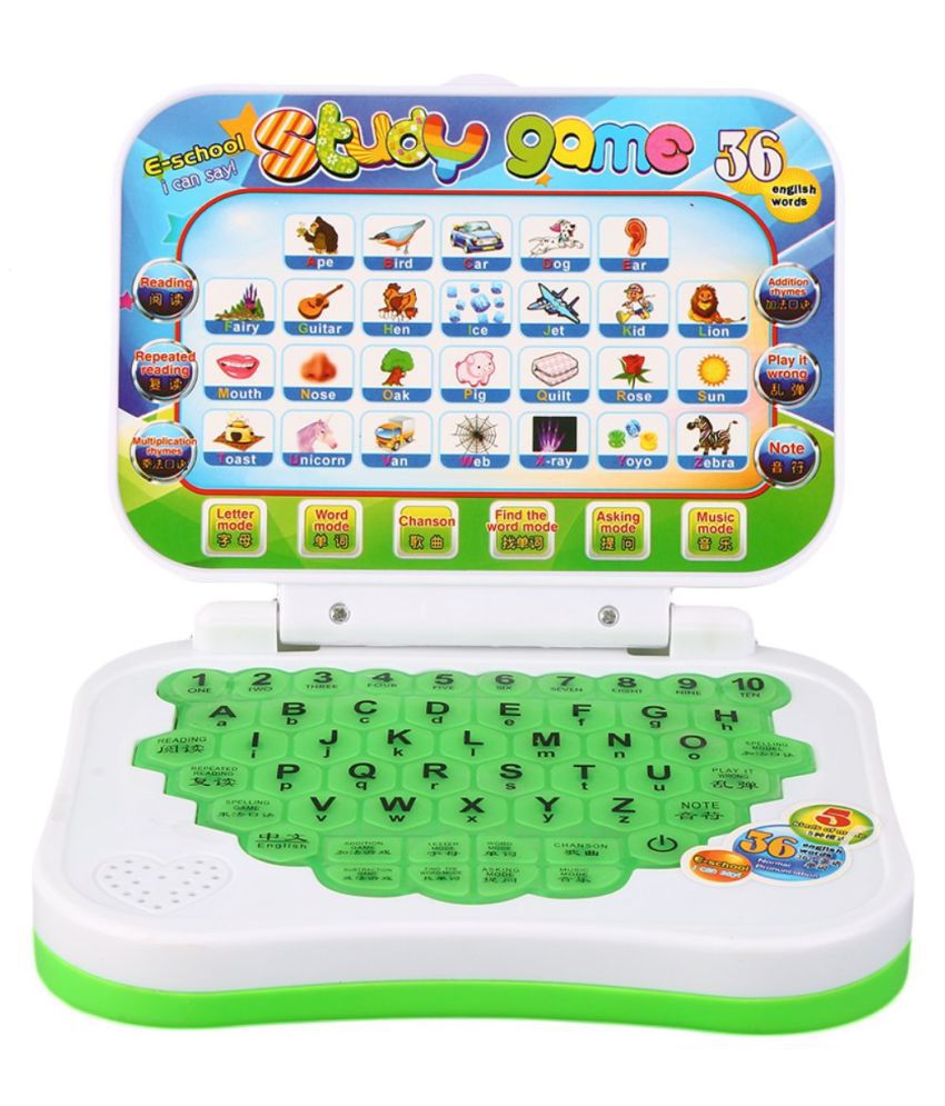 Multifunctional Early Learning Educational Computer Toys for Kids Boys GA