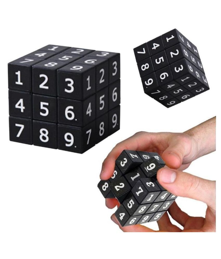 sudoku cube puzzle brainteaser number game stocking filler secret