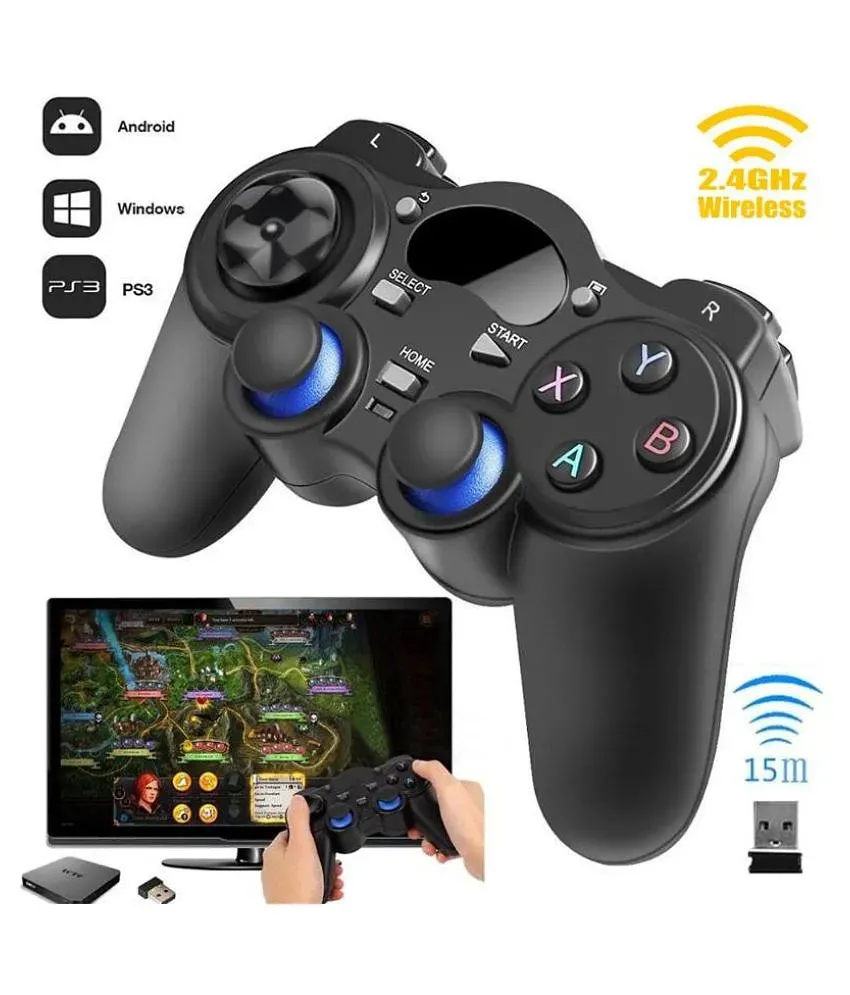 Wireless Video Game Controller Gamepad Joystick for Android TV Box