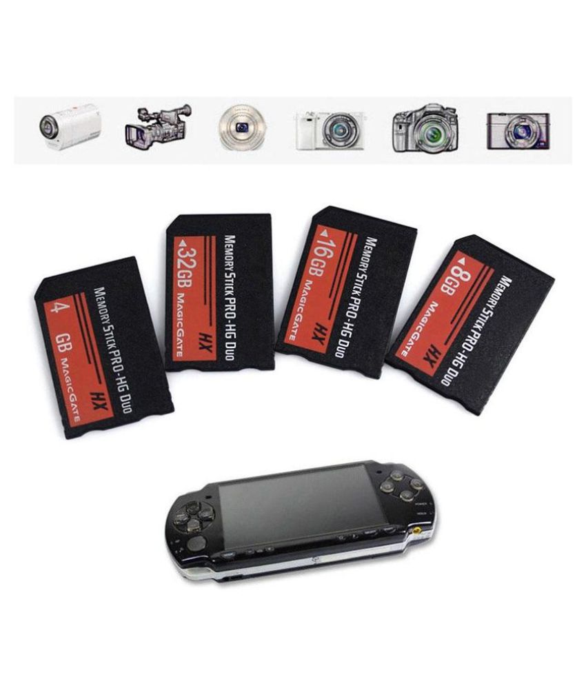 PSP1000 2000 3000/Camera Memory Card Memory Stick PRO-HG Duo 32GB HX 