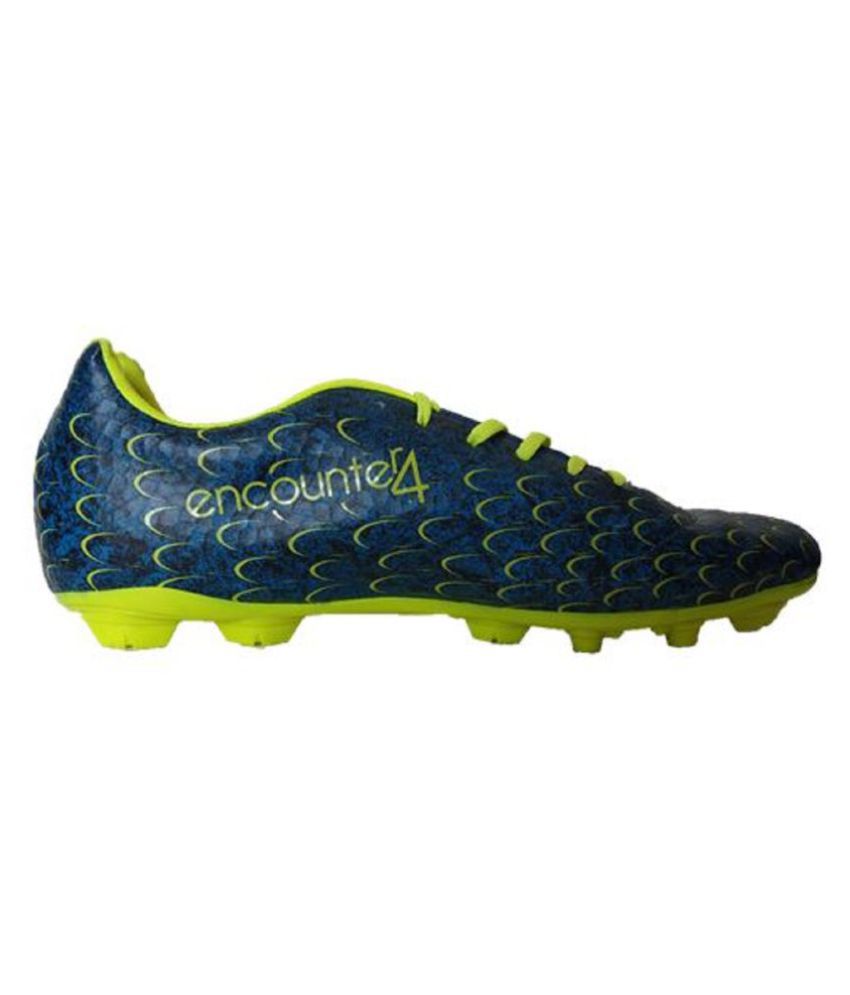 Nivia Encounter 4.0 Blue Football Shoes 
