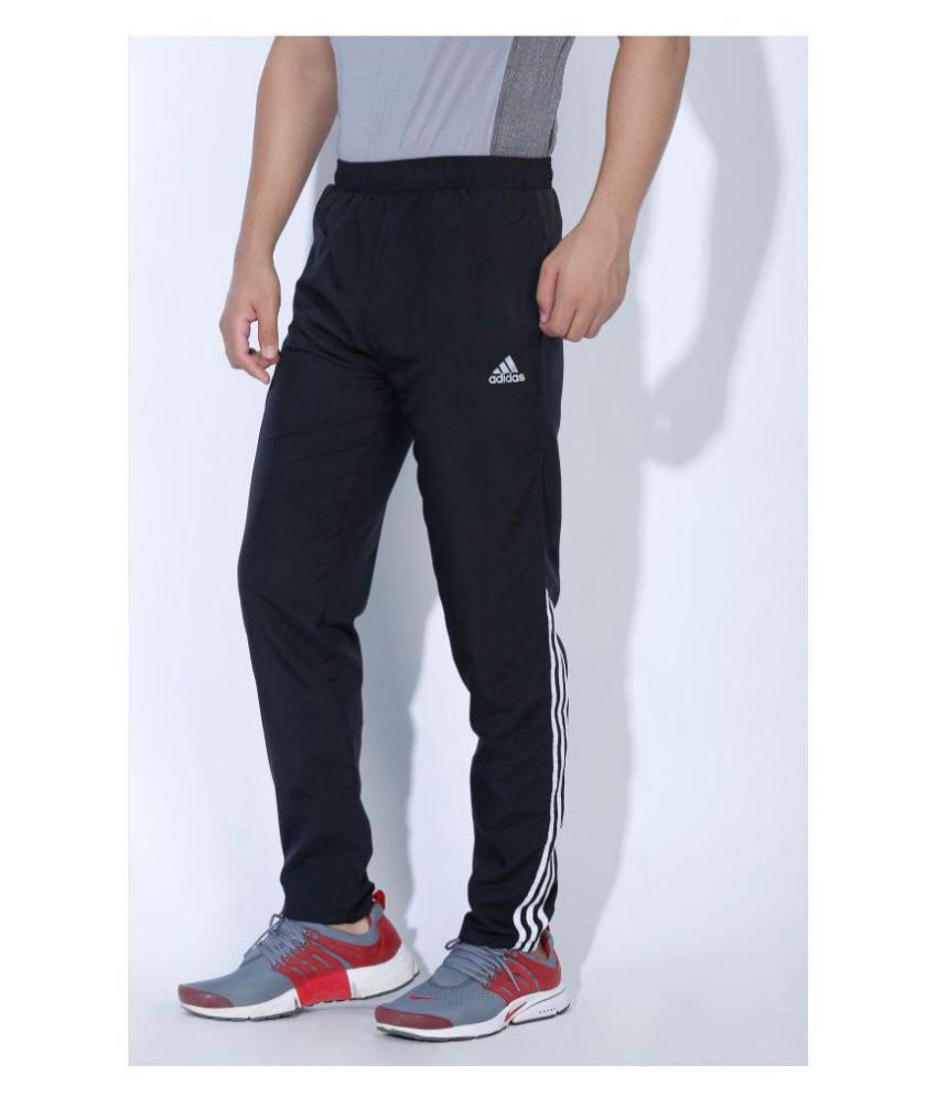 Adidas Climacool Black Polyester Track Pants - Buy Adidas Climacool