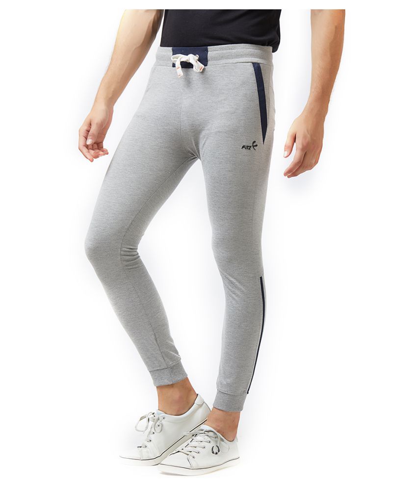 cotton and polyester joggers