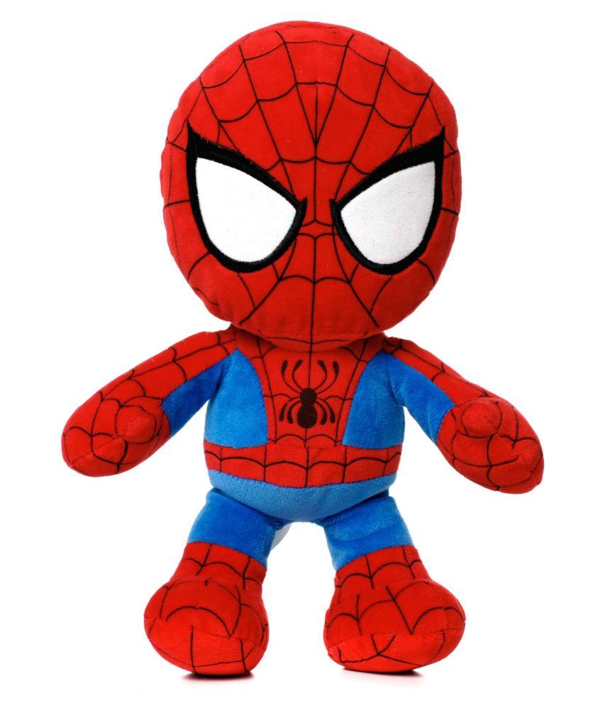 large stuffed spider man