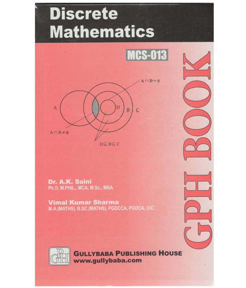 MCS-13 Discrete Mathematics (MCA): Buy MCS-13 Discrete Mathematics (MCA