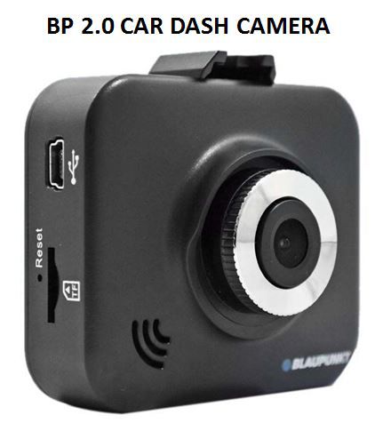 Blaupunkt BP 2.0 FHD Car Dash Camera, Digital Video Recorder