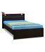 Delite Kom Plum Engineered Wood Single Bed Finish Color Flowery Wenge