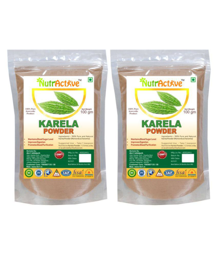     			NutrActive 100% Pure Karela Powder 200 gm
