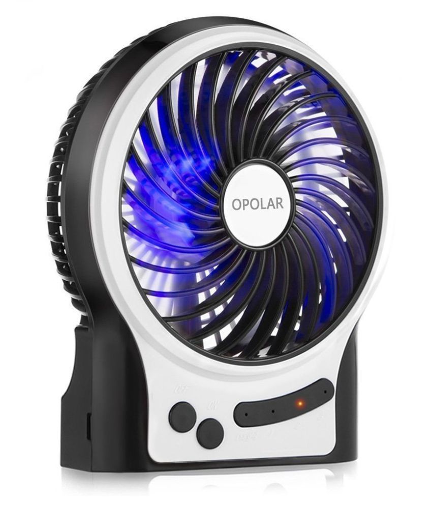 Zxg 175 Opolar Battery Operated Desk Fan With Large Capac Tablefan