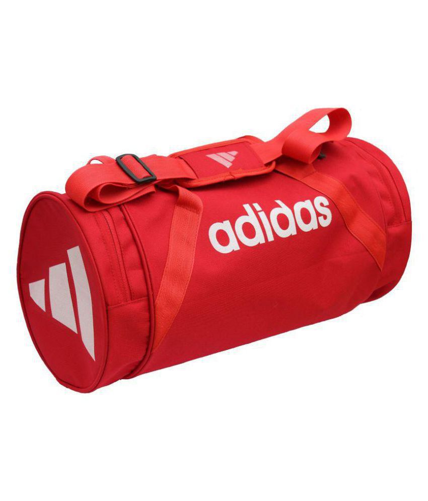 red adidas duffle bag