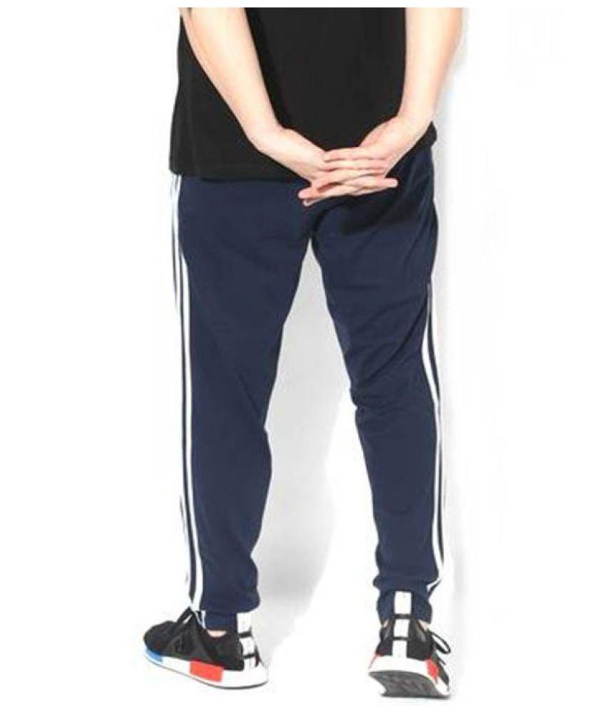 navy trackpants