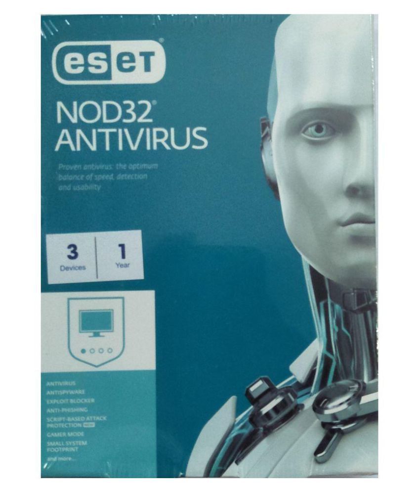 Eset Antivirus Latest Version ( 3 PC / 1 Year ) - CD - Buy Eset ...