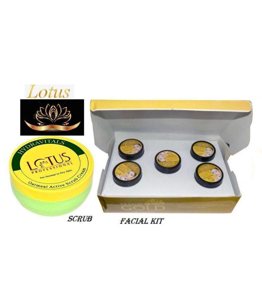 lotus professional gold facial kit