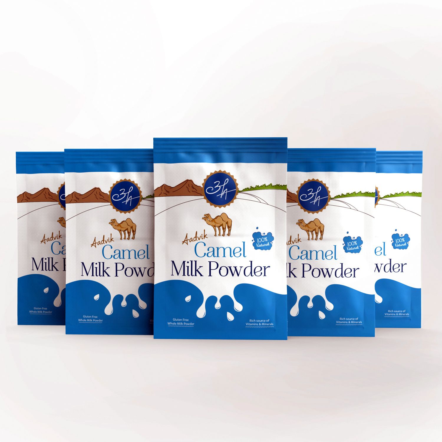 Aadvik Camel Milk Powder 100g (20g x 5 sachets) Milk Whole ...