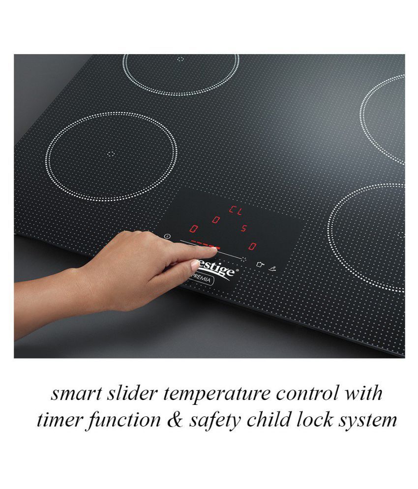 Prestige Stunner 4 Zone Induction Cooktop Above2200 Watt Induction
