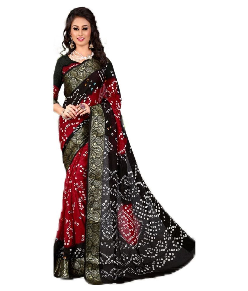 Snapdeal bandhani sarees top