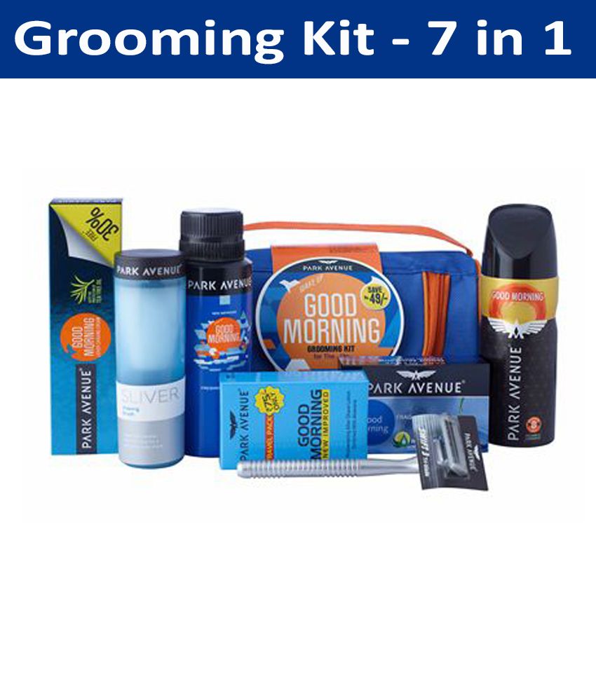 Buy Park Avenue Combo Good Morning Shaving Cream+Deo+Talc+Soap