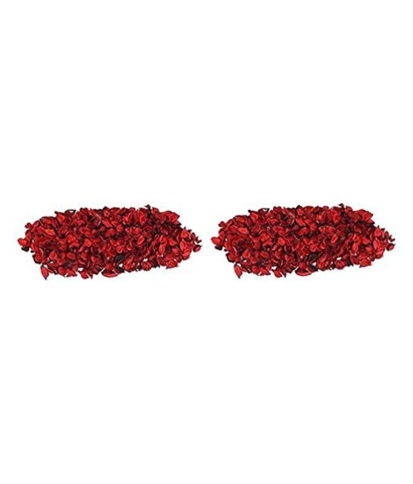 Zevora Natural Home Decor Red Color Potpourri Leaves For Indoor
