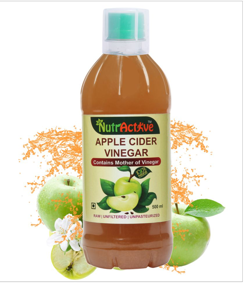     			NutrActive Green Apple Cider Vinegar  for Weight Management 500 ml Fruit Single Pack