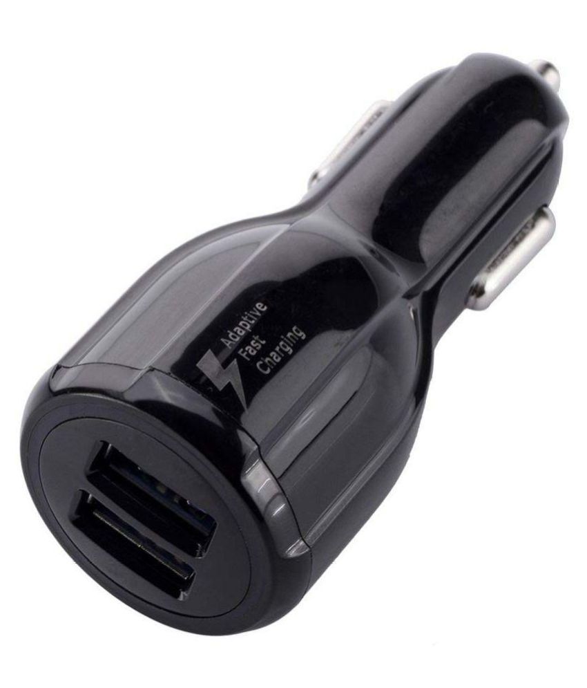 PAFL Car Mobile Charger Adaptive Fast Charger Andorid Cable Black Buy