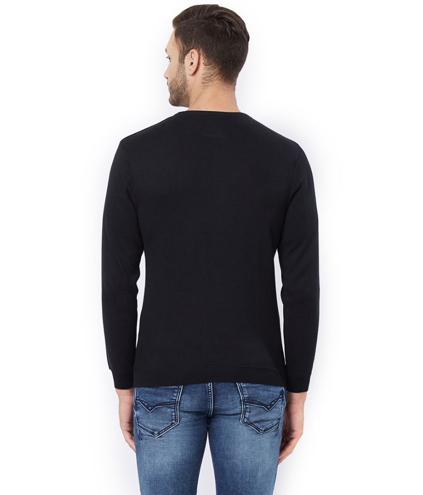 KILLER Black Round Neck Sweater - Buy KILLER Black Round Neck Sweater ...