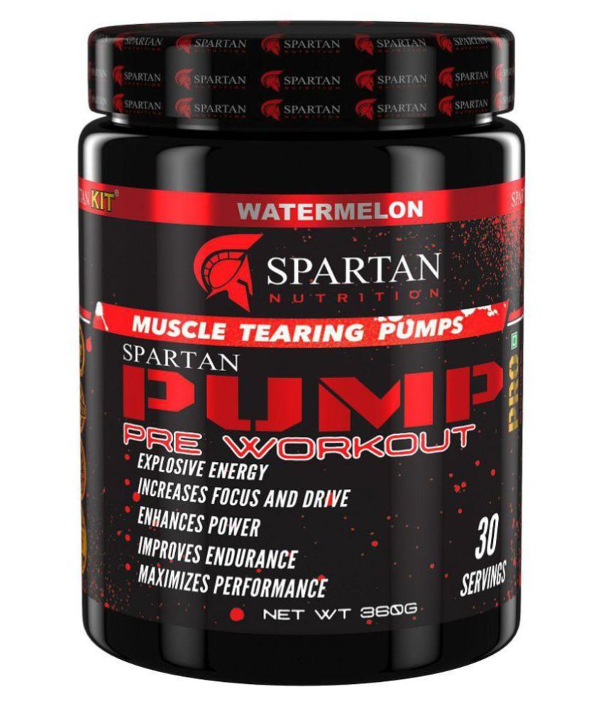 Spartan PUMP Preworkout Watermelon 360 gm Buy Spartan