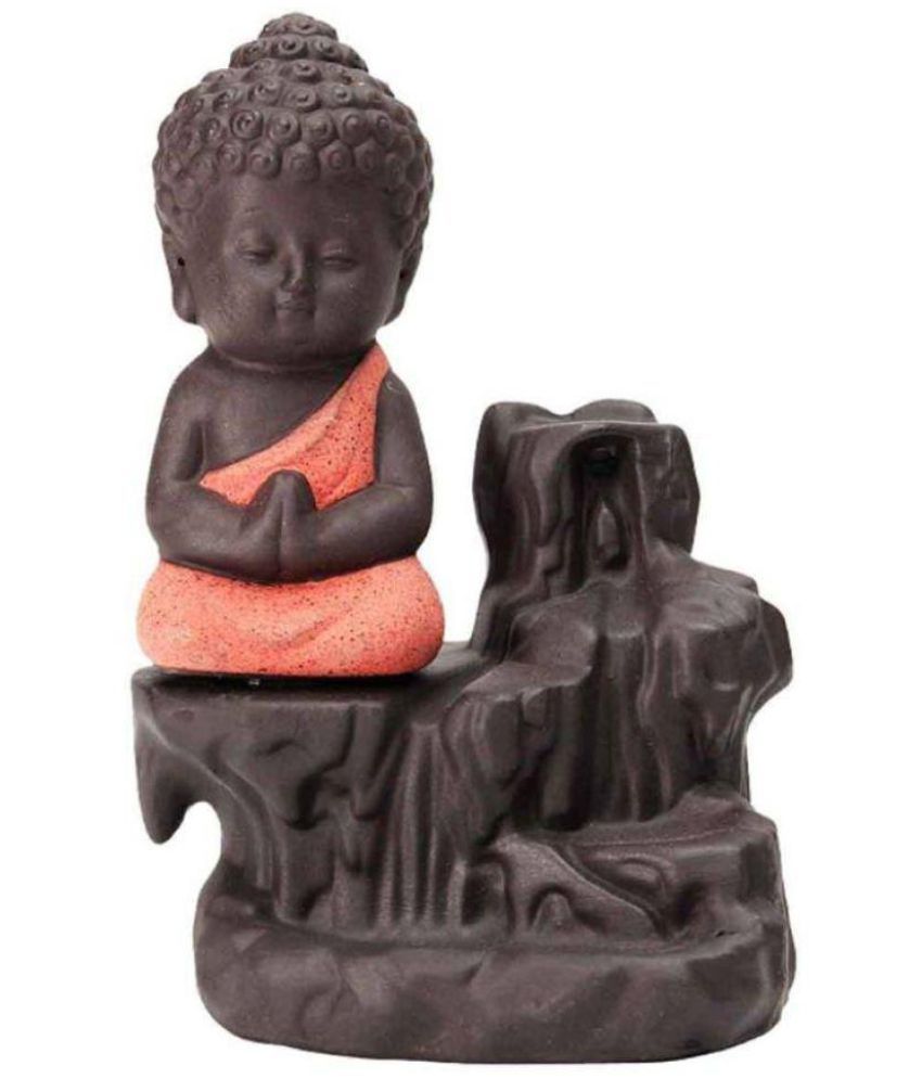 red resin buddha