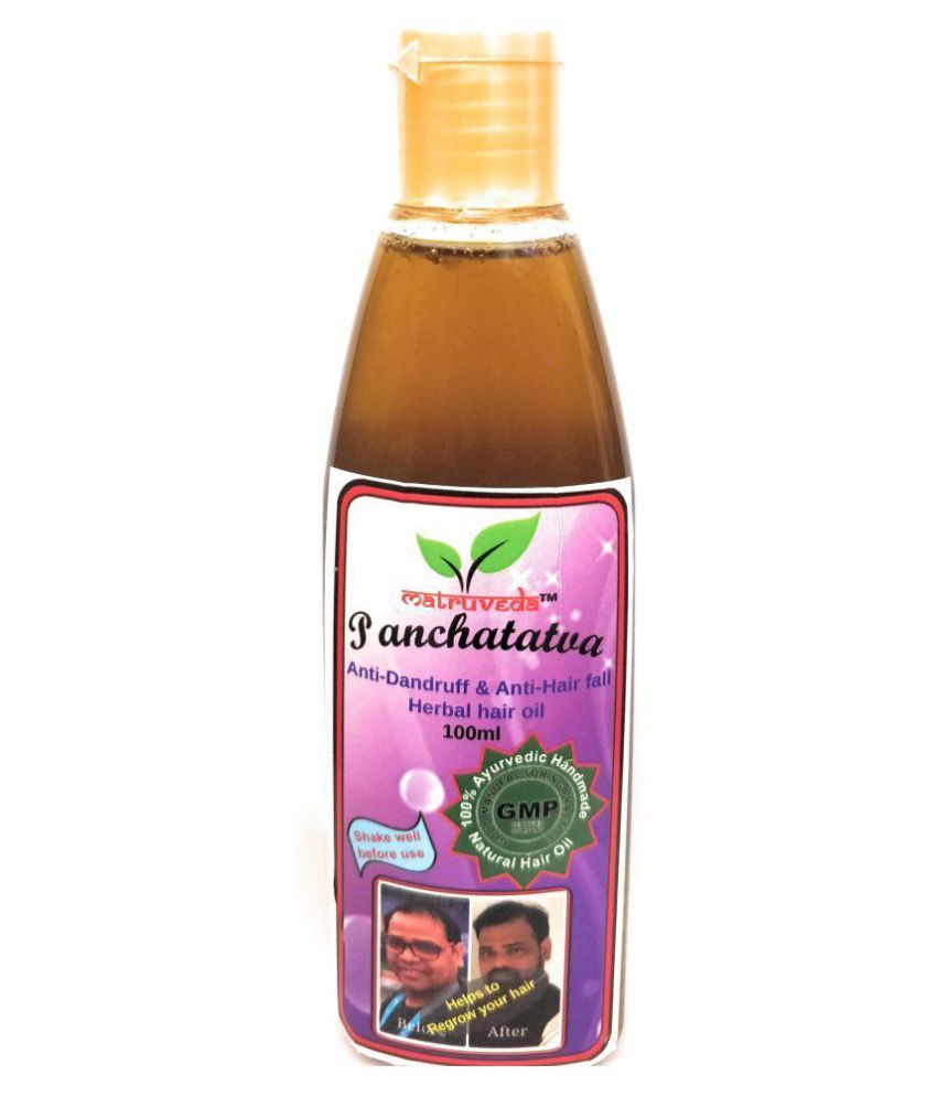 Matruveda Panchatatva 100 ML Herbal Hair Oil 100ML ml: Buy ...