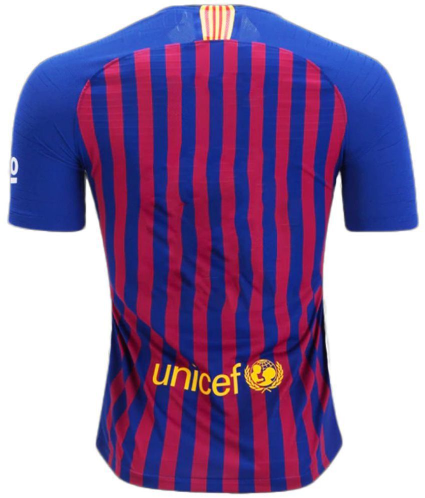 FCB Football Team Dry Fit Jersey For Kids - Buy FCB Football Team Dry Fit Jersey For Kids Online ...
