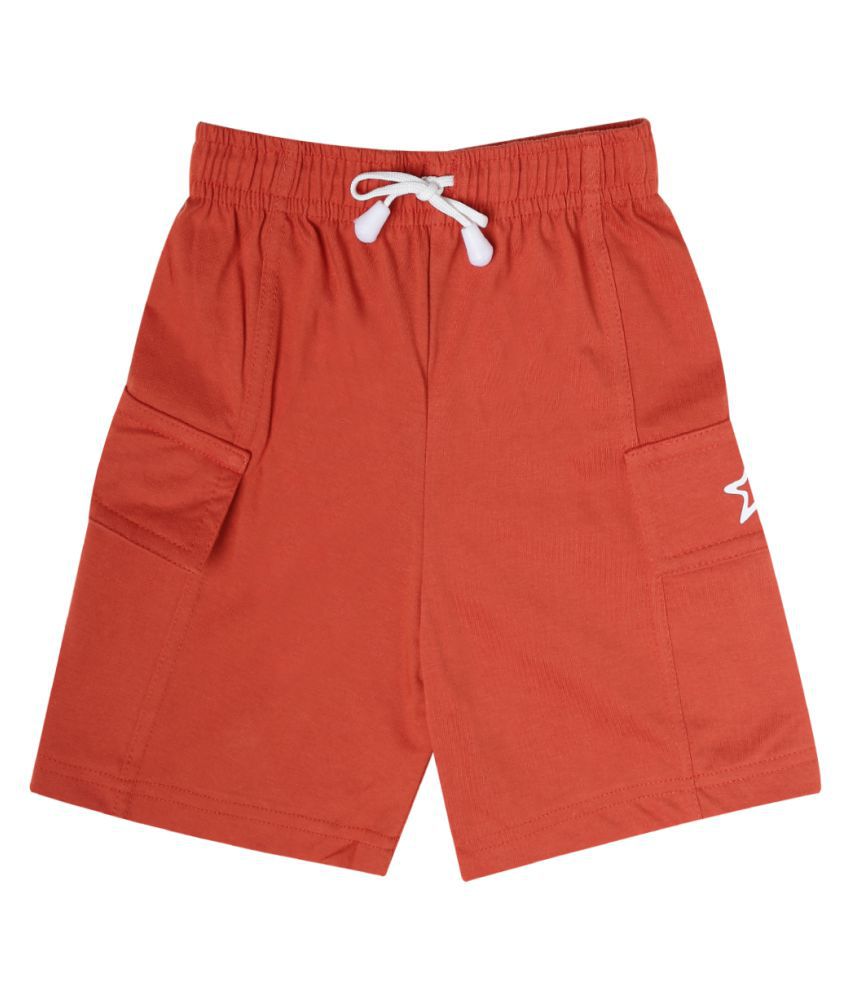 Dollar Champion Kidswear Boy's Casual Shorts RED-ORG-YELL - Buy Dollar ...