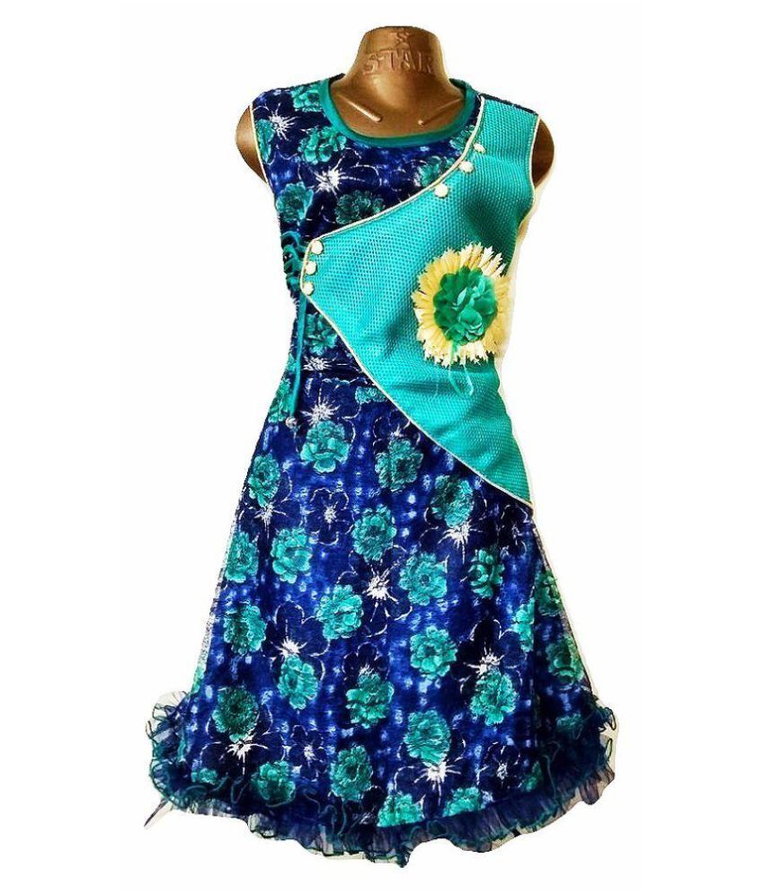 long frock with leggings