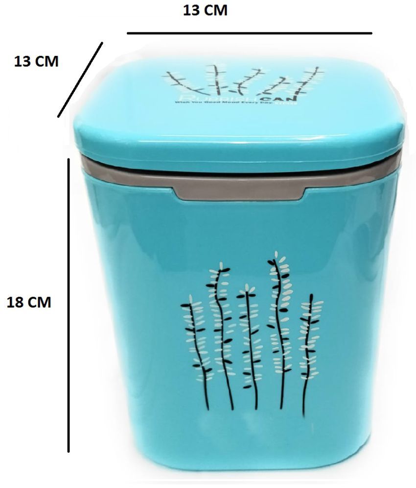 CSM Table Dustbin With Lid Small Square Color May Vary Buy CSM Table