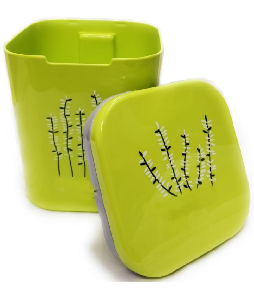 CSM Table Dustbin With Lid Small Square Color May Vary Buy CSM Table