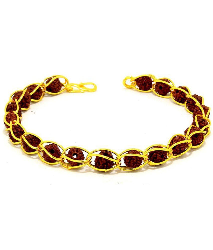 Real gold rudraksha mala Clearance