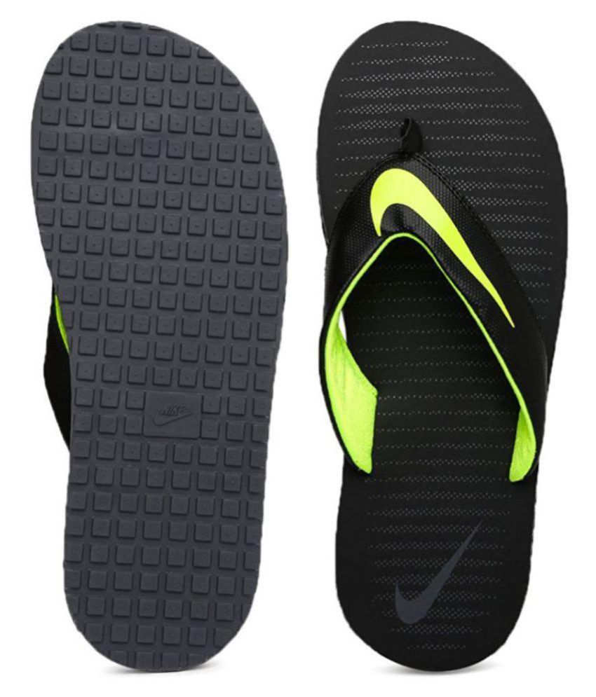 nike chroma thong black