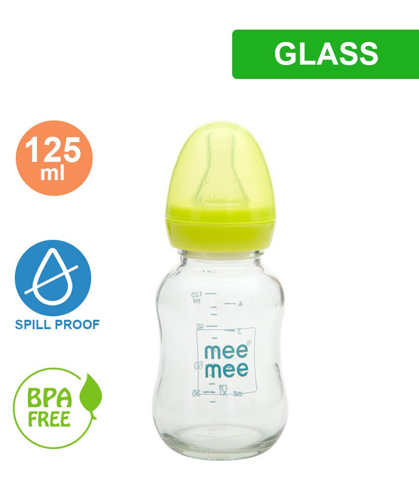     			Mee Mee Green Feeding Bottle