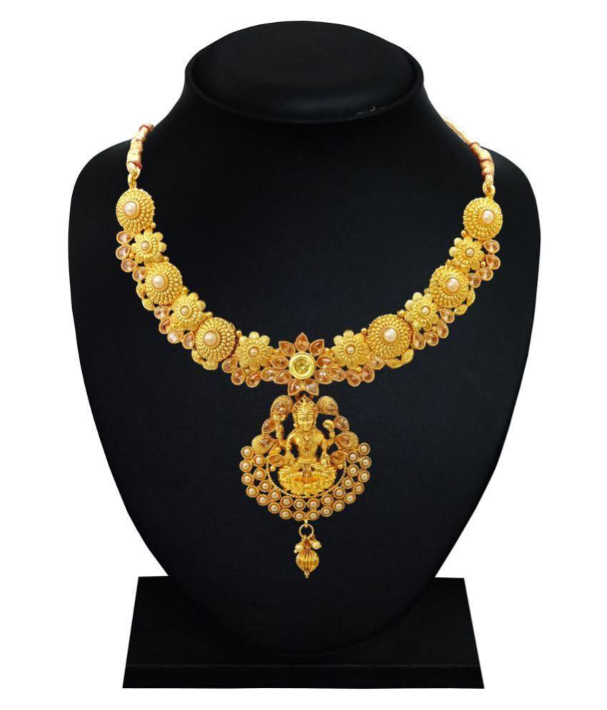Arts Chetan Antique Gold Plated 