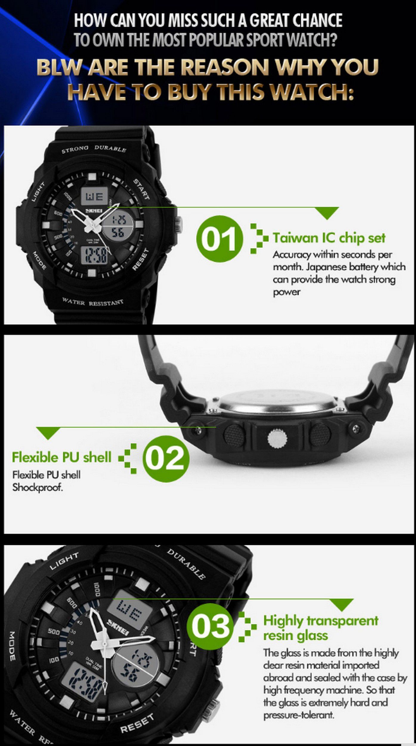 skmei s shock watch manual