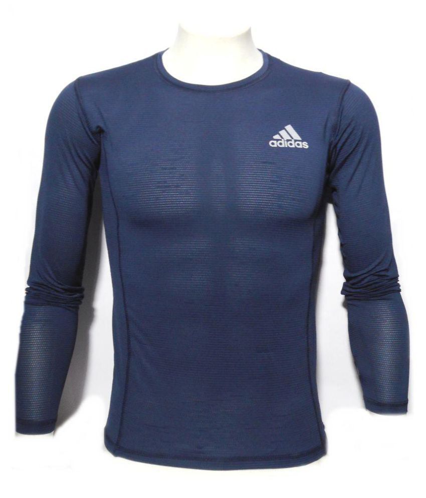 navy blue lycra shirt