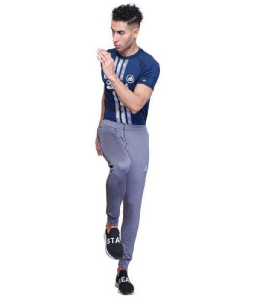 polyester and elastane joggers