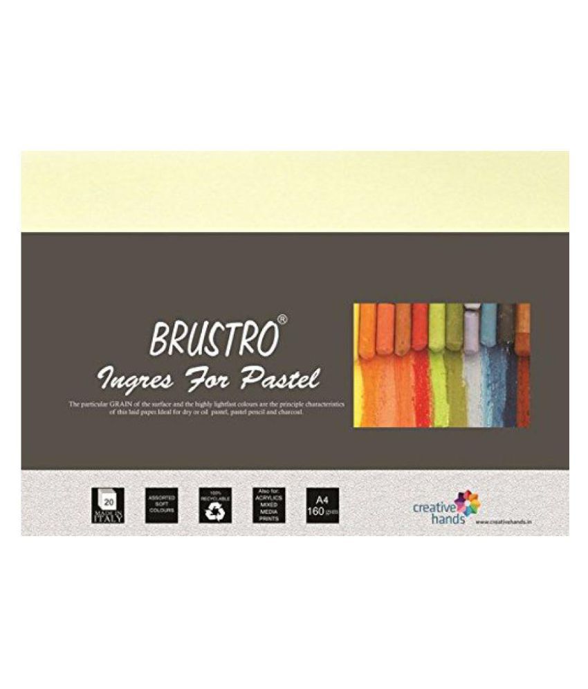     			Brustro Artist's Pastel Papers 160 GSM A4
