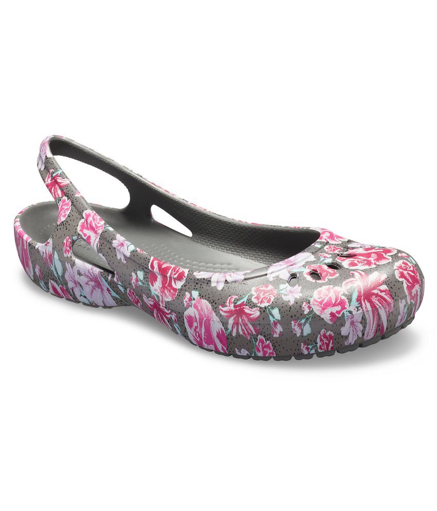 crocs canvas flats