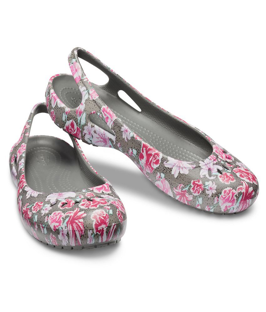 crocs canvas flats