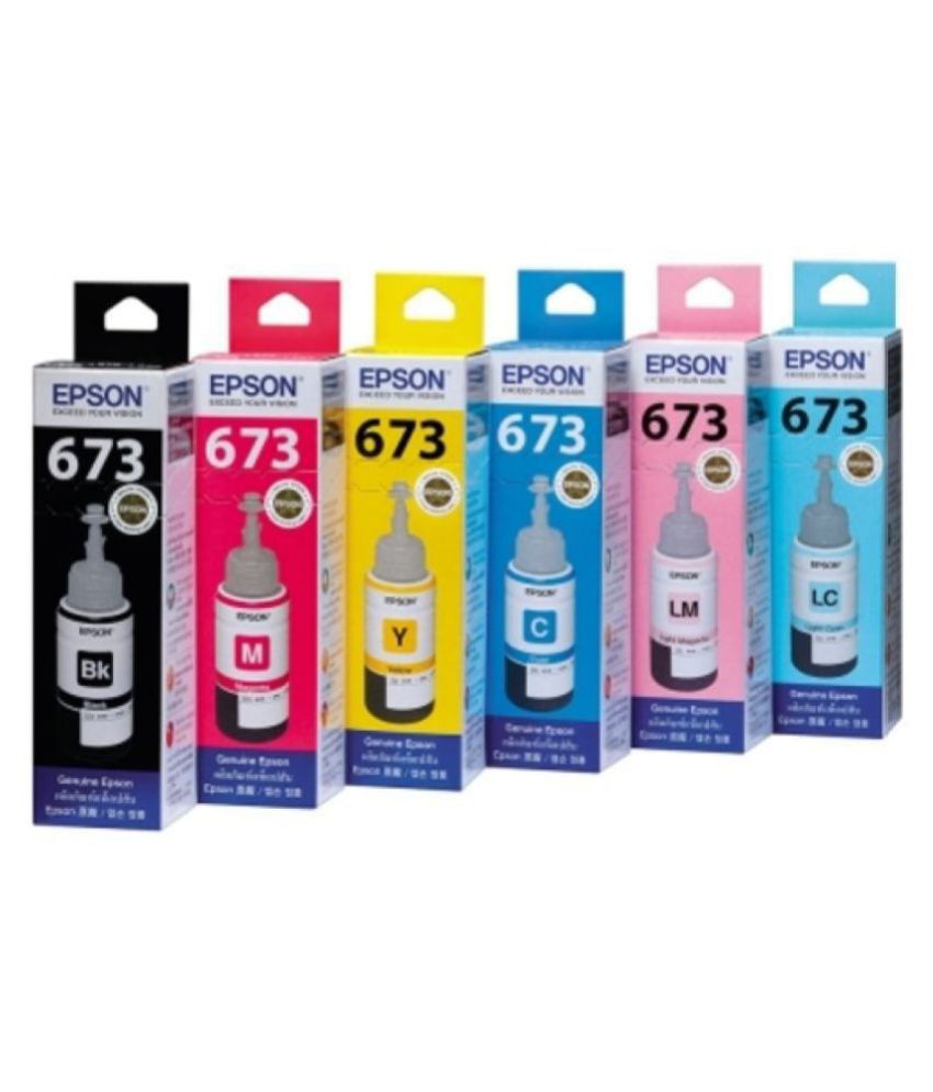     			Epson Epson T673 Multicolor  Ink Pack of 6